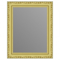 Зеркало в багетной раме J-mirror Eva 50x40 см ванилла