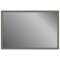 Зеркало в багетной раме J-mirror Eva XL 120x180 см серебро