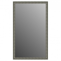 Зеркало в багетной раме J-mirror Eva XL 150x90 см серебро