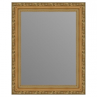 Зеркало в багетной раме J-mirror Eva 50x40 см золото