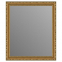 Зеркало в багетной раме J-mirror Eva 70x60 см золото