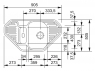 Мойка кухонная Franke Euroform EFG 682-Е 114.0028.566