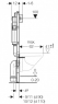 Инсталяционный комплект 3 в 1 Geberit Duofix арт. 458.115.11.1 для унитаза