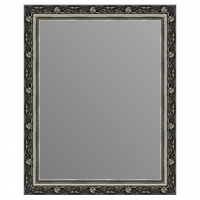 Зеркало в багетной раме J-mirror Gemma 50x40 см серебро