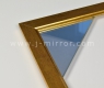 Зеркало в багетной раме J-mirror Ghita 60x60 см золото