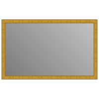 Зеркало в багетной раме J-mirror Ghita 50x80 см золото