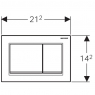 Смывная клавиша Geberit Omega 30 115.080.KL.1