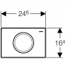 Смывная клавиша Geberit Delta 11 115.120.21.1