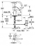 Смеситель для умывальника Grohe Eurodisc Cosmopolitan 23043002