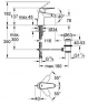 Смеситель для биде Grohe Eurodisc 33244002