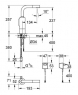Смеситель для умывальника Grohe Essence E 36088000