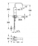 Смеситель для умывальника Grohe Allure E 36098000