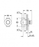 Проходной вентиль Grohe Contropress 36192000