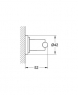 Крючок для полотенец Grohe Atrio 40312000