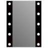 Гримерное зеркало J-mirror Hollywood T2 Color 80x60 см