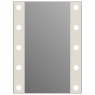 Гримерное зеркало J-mirror Hollywood T2 Color 80x60 см