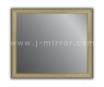 Зеркало в багетной раме J-mirror Iona 70x60 см старое серебро