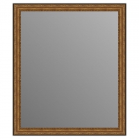 Зеркало в багетной раме J-mirror Iona 70x60 см старое золото