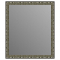 Зеркало в багетной раме J-mirror Iona 70x60 см серебро