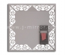 Зеркало J-mirror Isabella 70x70 см LED подсветка