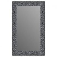 Зеркало в багетной раме J-mirror Julia 100x60 см серебро