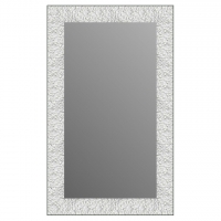 Зеркало в багетной раме J-mirror Julia 100x60 см белое