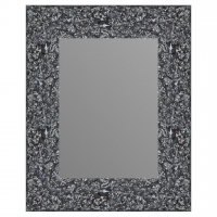 Зеркало в багетной раме J-mirror Julia 50x40 см серебро