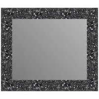 Зеркало в багетной раме J-mirror Julia 60x70 см графит амбилайт