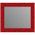 Зеркало в багетной раме J-mirror Julia 60x70 см красное