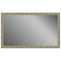 Зеркало в багетной раме J-mirror Julia XL 120x200 см белое золото