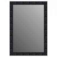 Зеркало в багетной раме J-mirror Julia XL 130x90 см черное