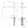 Смеситель для мойки Franke Kubix 115.0250.145