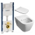 Комплект 5 в 1 унитаз подвесной Kolo Modo L33120000 Rimfree с сидением Kolo Modo L30112000 soft-close с комплектом Geberit Duofix 3в1 458.126.00.1