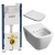 Комплект 5 в 1 унитаз подвесной Kolo Modo L33120000 Rimfree с сидением Kolo Modo L30115000 soft-close с комплектом Geberit Duofix 3в1 458.126.00.1