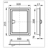 Инспекционная дверца Styron LA-05