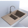 Мийка кухонна Miraggio LAPAS Sand 0000022