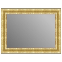Зеркало в багетной раме J-mirror Liana 90x120 см золото амбилайт