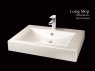 Умывальник из литого камня PAA Long Step 700 ILS700/XX