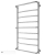 Полотенцесушитель водяной Марио Люкс Б/П 1/2" 900x550 4820111353569RAL белый