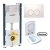 Комплект 6 в 1 унитаз подвесной Rimfree с сидением Kolo Nova Pro M39018000 с комплектом Geberit Duofix 3в1 458.126.00.1 и клавишей смыва Geberit Delta 21 115.125.11.1 Комплект 6 в 1 унитаз подвесной Rimfree с сидением Kolo Nova Pro M39018000 с комплектом Geberit Duofix 3в1 458.126.00.1 и клавишей смыва Geberit Delta 21 115.125.11.1