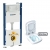 Комплект 5 в 1 унитаз подвесной Rimfree с сидением Kolo Nova Pro M39018000 с комплектом Geberit Duofix 3в1 458.126.00.1
