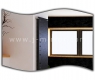 Зеркало J-mirror Marina Rotate 50x73 см