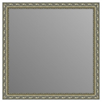 Зеркало в багетной раме J-mirror Maura 60x60 см бронзовое