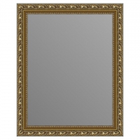 Зеркало в багетной раме J-mirror Maura 50x40 см золото амбилайт