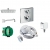 Набор для душа Hansgrohe Thermostat Croma E 23714000 Набор для душа Hansgrohe Thermostat Croma E 23714000