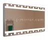 Зеркало J-mirror Mirta 50x100 см LED подсветка
