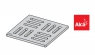 Дизайновая решетка Alca Plast MPV001 102x102x5