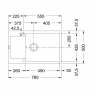 Мойка кухонная Franke Maris MRG 611-78 XL 114.0576.308