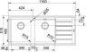 Мойка кухонная Franke Neptune Plus NPX 621