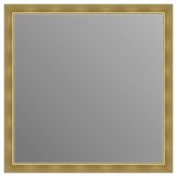 Зеркало в багетной раме J-mirror Odilia 60x60 см золото